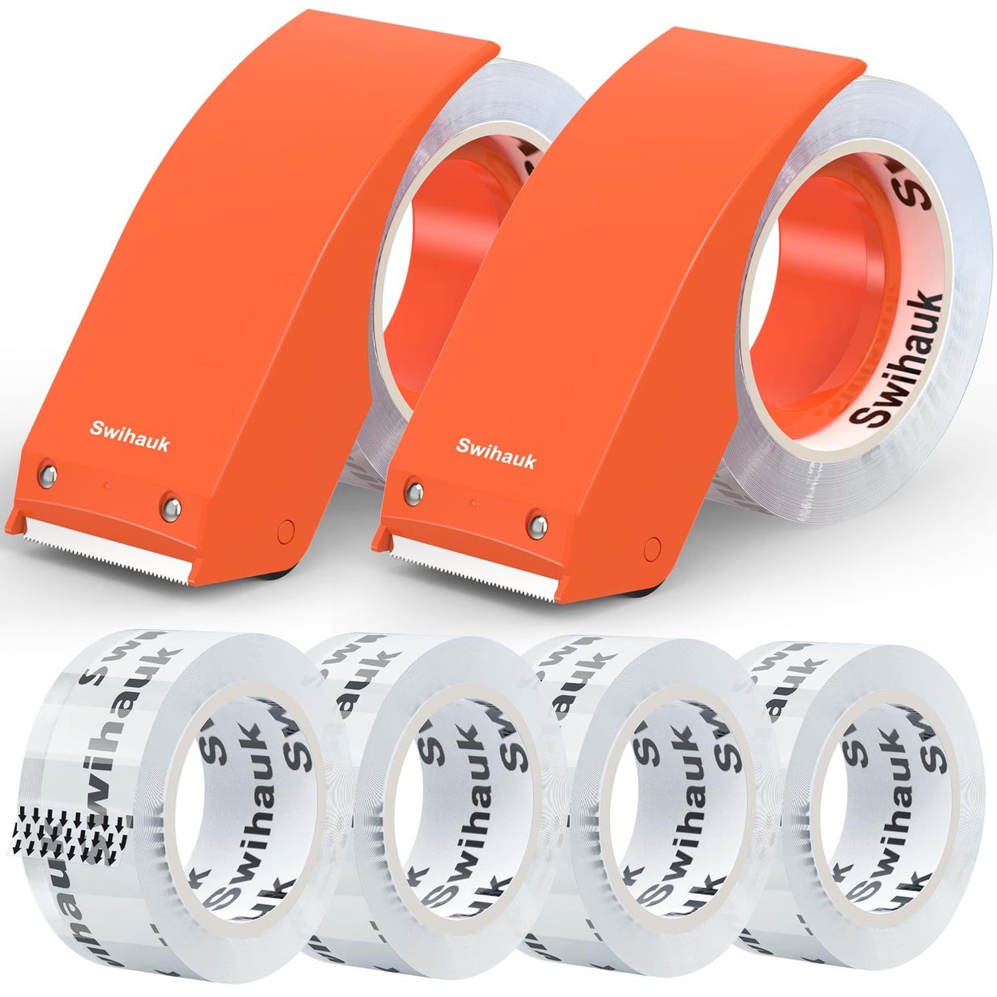 1.88 in x 66.6 YDs Clear Heavy Duty Packing Tape with Dispenser