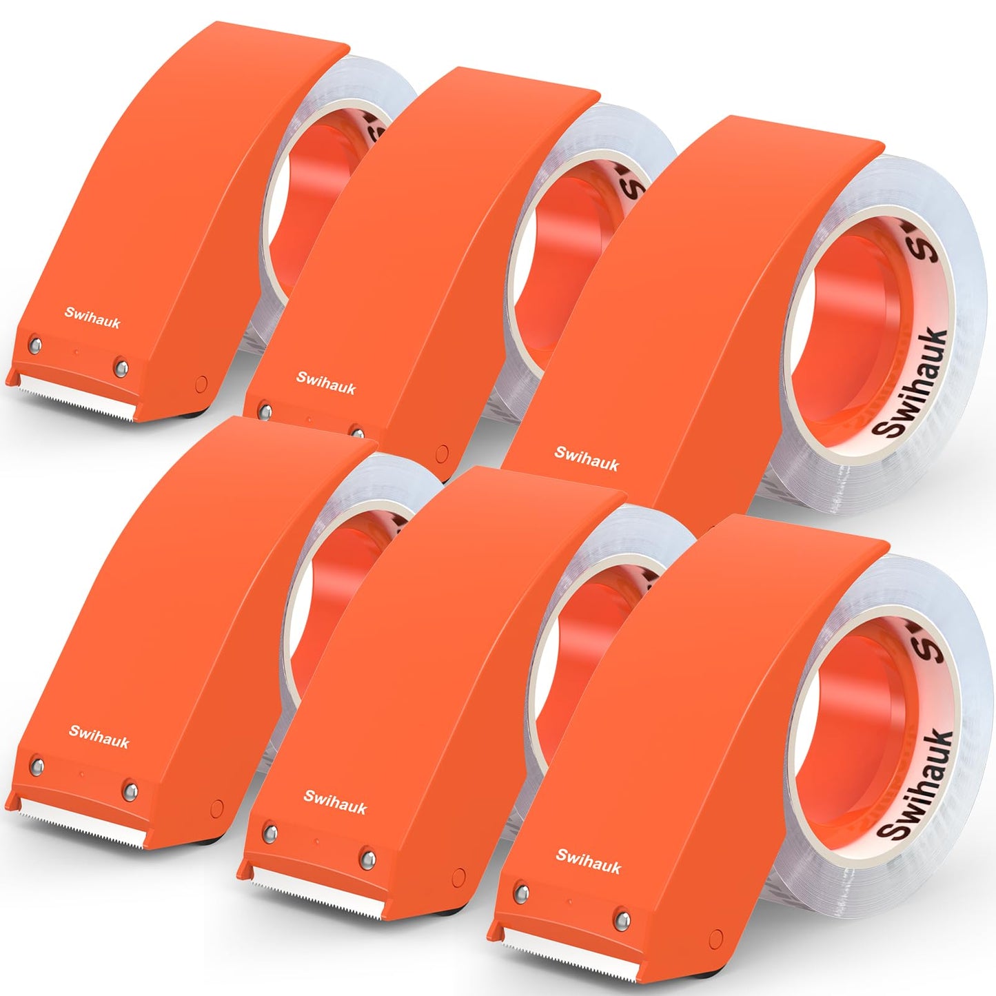 1.88 in x 66.6 YDs Clear Heavy Duty Packing Tape with Dispenser