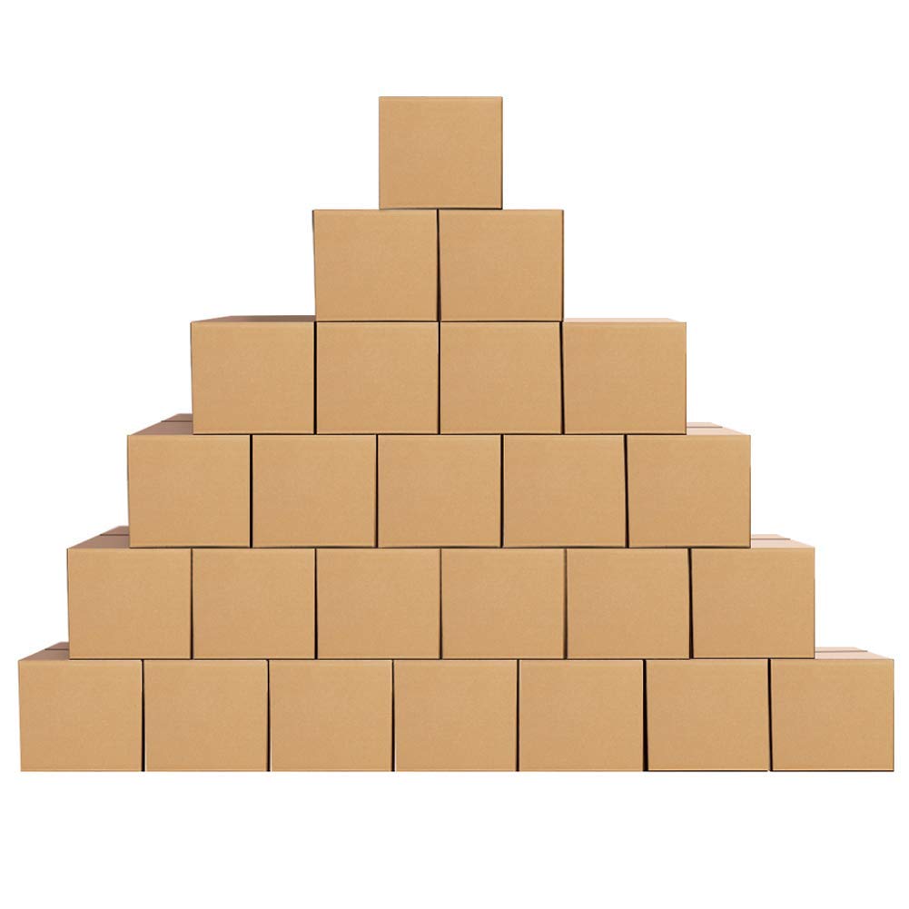 Small Moving Cardboard Boxes 6x6x6 - 10 pack